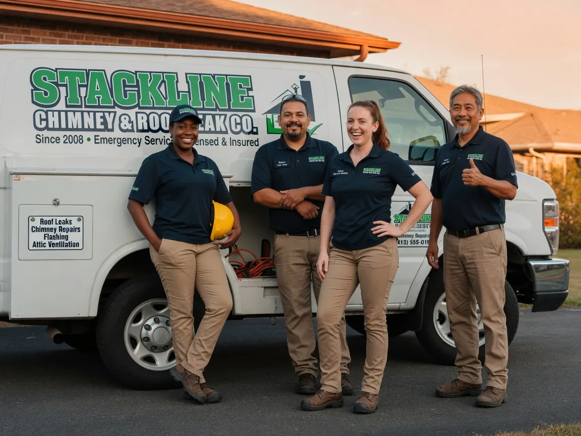 Chimney flashing repair company in Wood Lake, MN